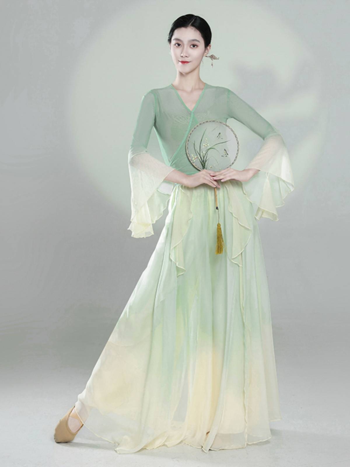Classical Dance Performance Servant Female Permanent New Body Rhymes Classical Dance Practice Series Set Chinese Dance Dance Service