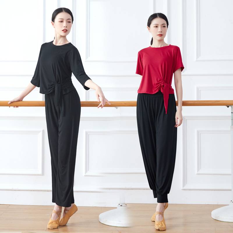 Loves dance practice uniforms, top women, adult modern national classical dance -shaped teacher clothing dancing clothing set