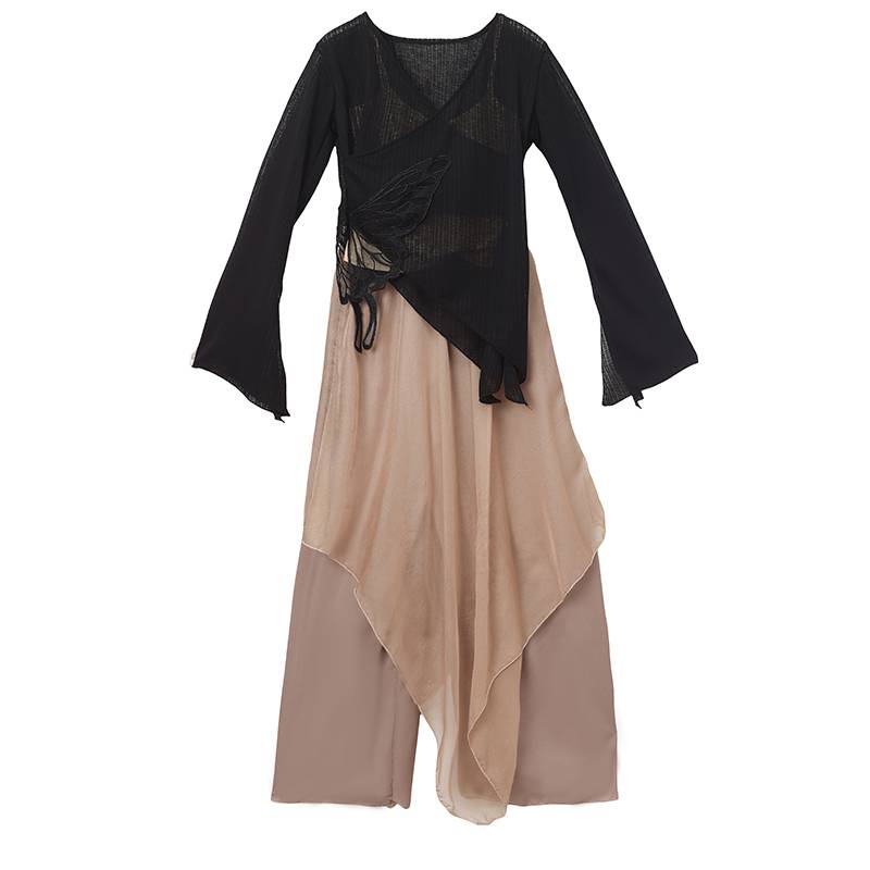 Classical Dance Network Saverya Jacket Butterfly Body Server Server Small Practice Gong Server Chinese Dance Performance Server Long Sleeve Tau