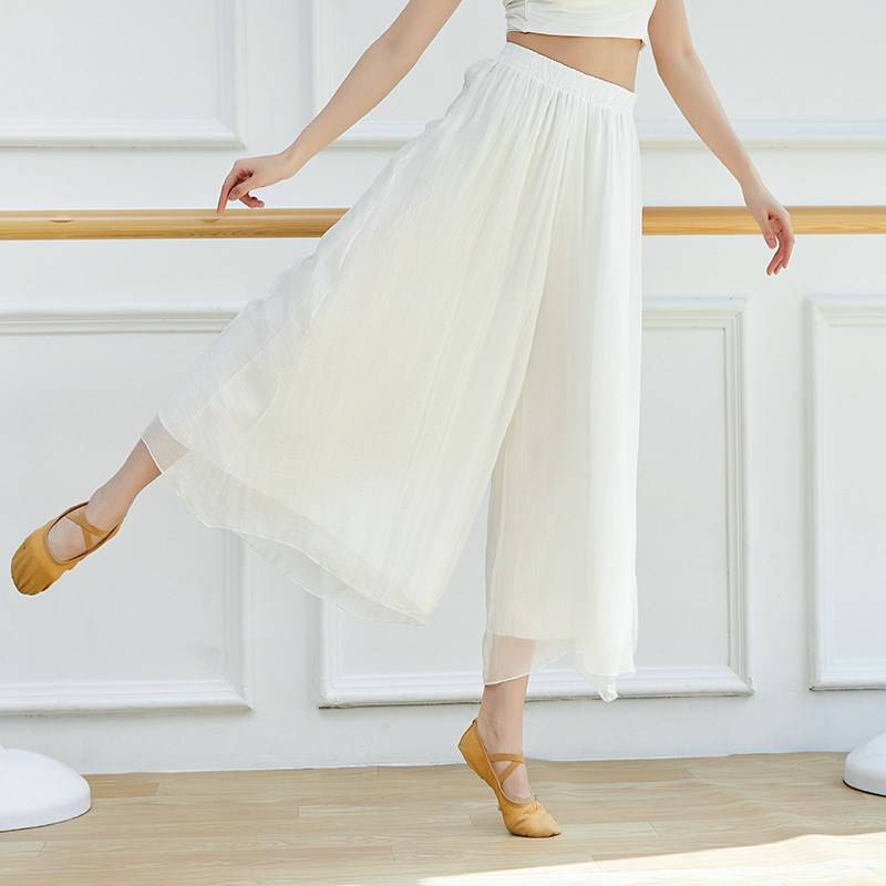 Spot Classical Dance Performance Server M Passionate Pants Modern Dance wide -leg Pants Practice Summer Dance Pants Women Loose