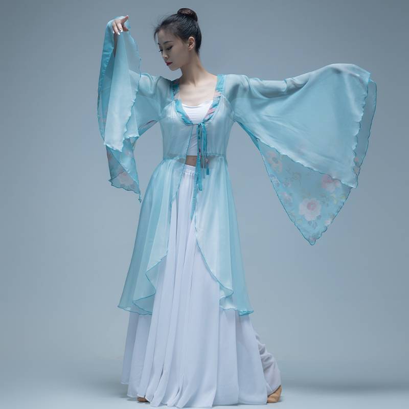 Classical Dance Performance Clothing Female Permanent Body Rhymes Yaosa Adult Chinese Dance Services Modern Dance Practice Top