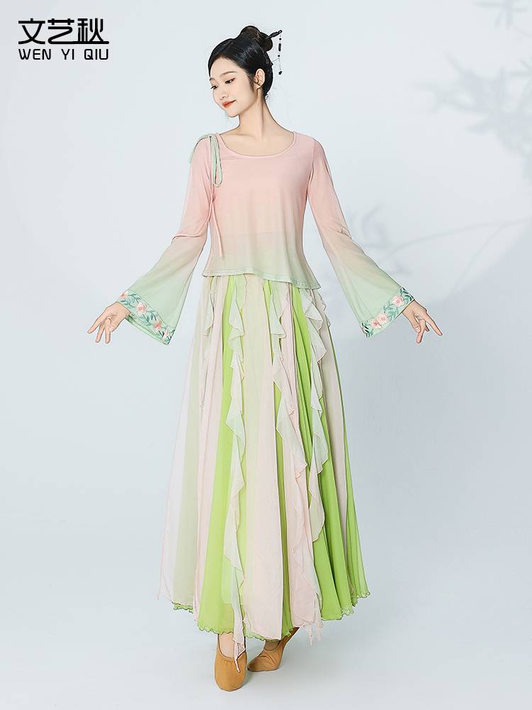 Summer Chunsong New Classical Dance Ya Yue Female Rhyme Chinese Dance Practice Flower Flower National Dance Performance Dance Series