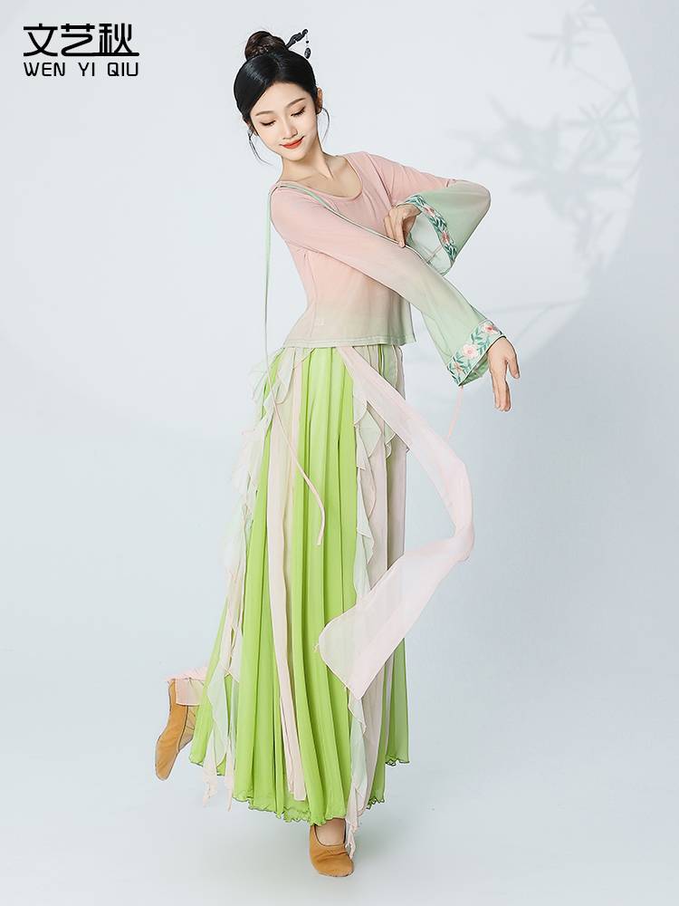 Summer Chunsong New Classical Dance Ya Yue Female Rhyme Chinese Dance Practice Flower Flower National Dance Performance Dance Series