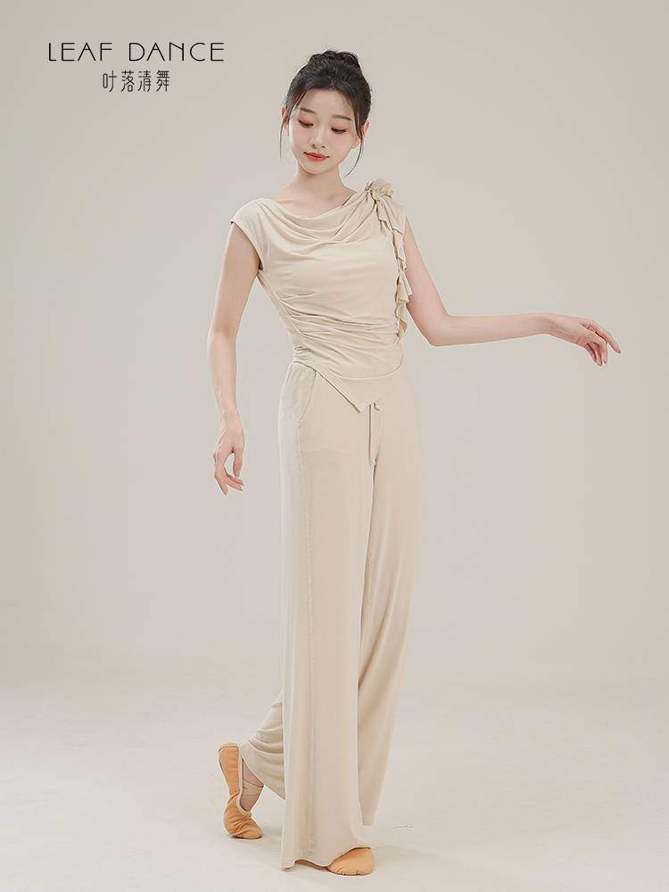 Ye Luoqing Dance Modern Dance Services Chinese Dance Sleeveless Top Classical Dance Dance Fita Training Clothing