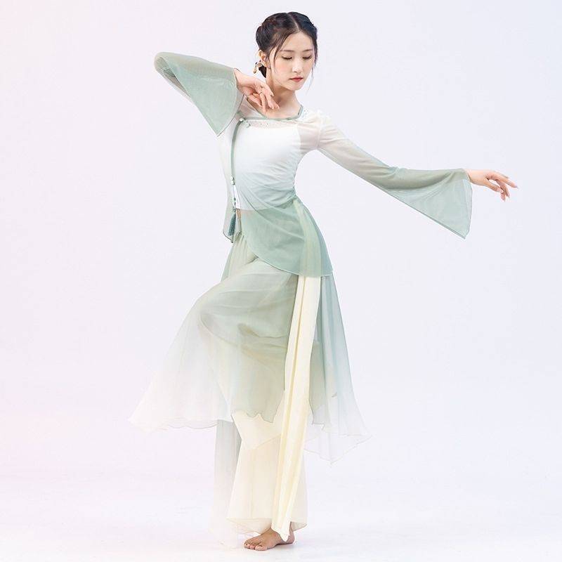 Renting Classical Dance Performance Services Junior High School Gao Sheng Nation Dance Classical Dance Dance Fun Leader A set of fairy and elegant gauze