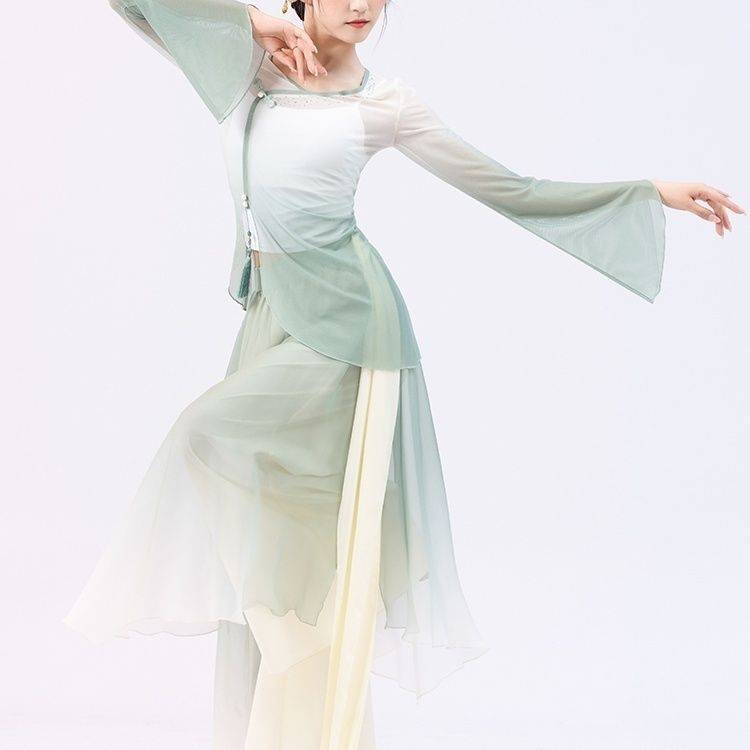 Renting Classical Dance Performance Services Junior High School Gao Sheng Nation Dance Classical Dance Dance Fun Leader A set of fairy and elegant gauze