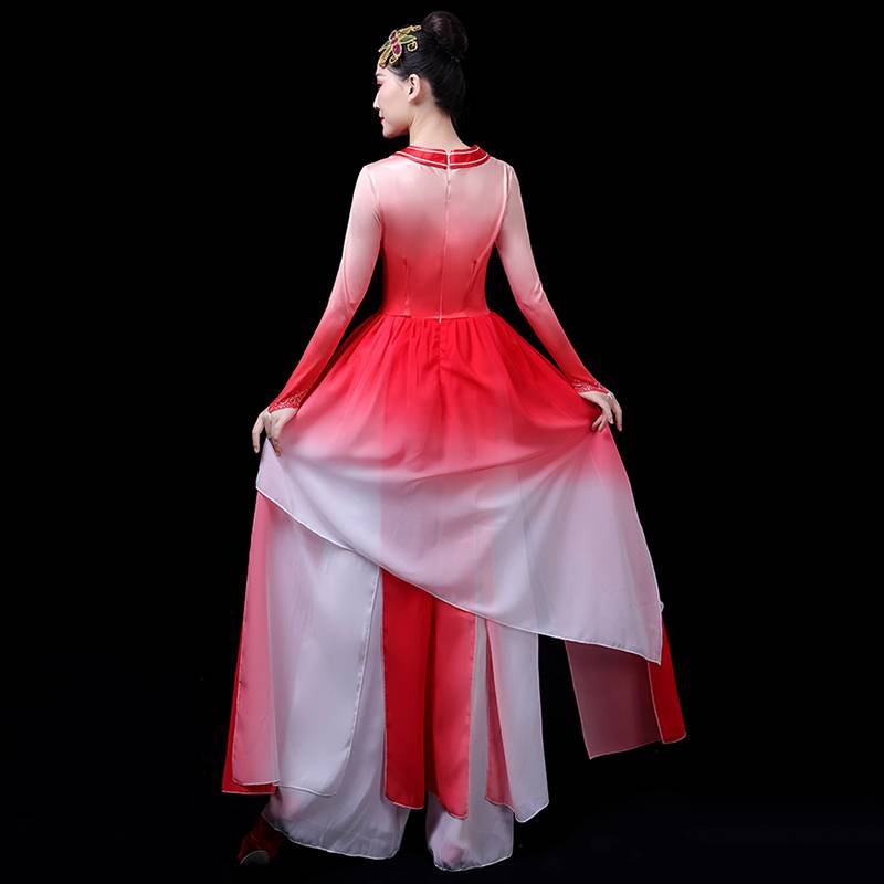 Classical Dance Performance Female Female Permanent Chinese Wind Set 2021 New Chinese Dance Clothing