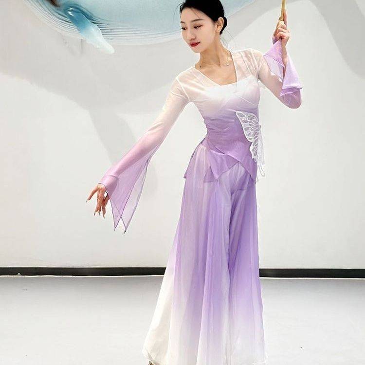 Classical dance dance clothing butterfly elegant fairy shit