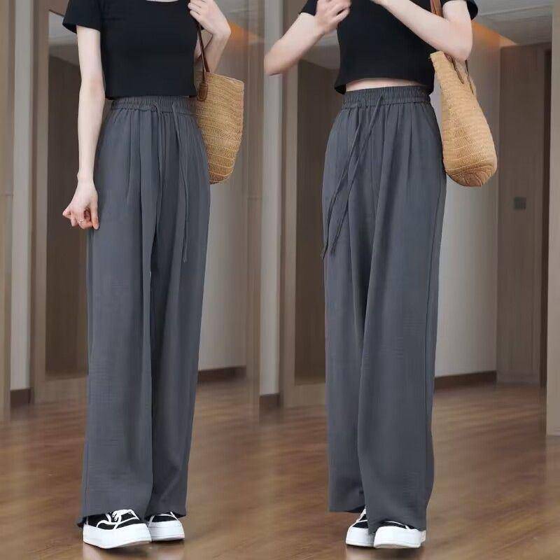 Classical dance clothing female elegant fairy -qi straight wide -leg pants Modern dance pants vertical body practice exercise clothing Moder