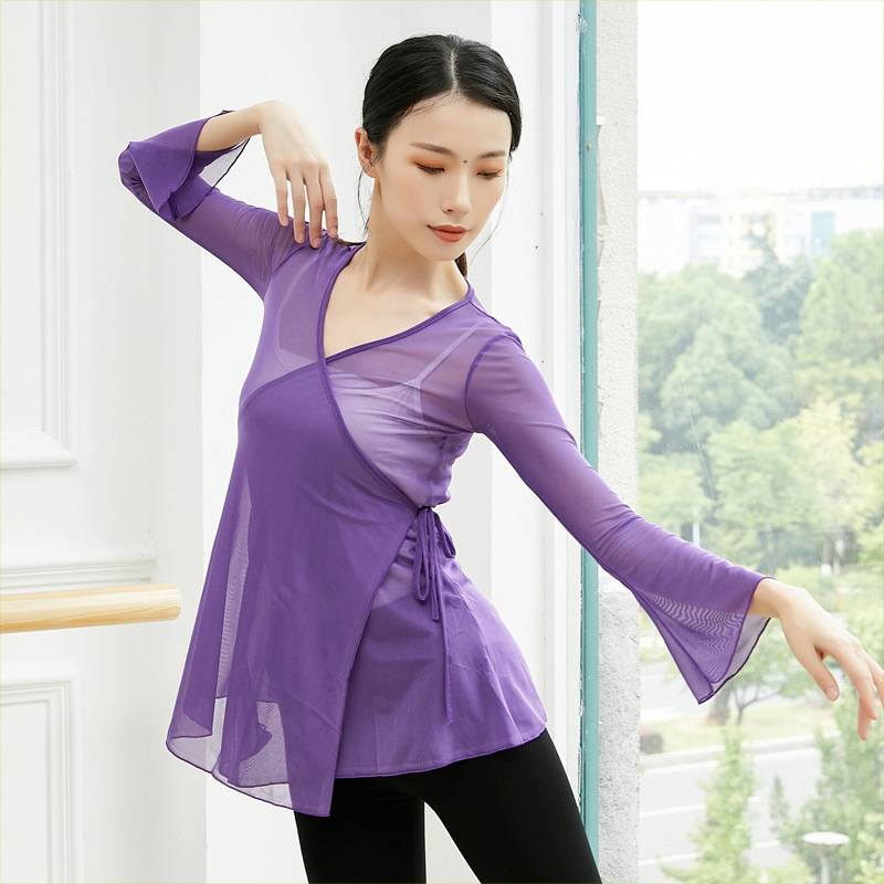 Courtes of Caykin Classical Dance Practice Services Flee's Sleeve Sleeping Examination Professional Performance Server Women's Bread Dance Dance Gauze New