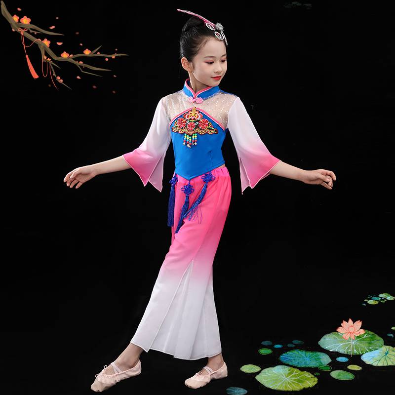 Children's Classical Dance Performance Services Chinese Style Fan Dance Dance Dance Fun Gong Fun Mainly Kiyo Dance Dance Water Sleeve Performance Service