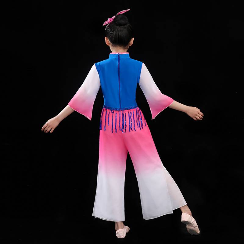 Children's Classical Dance Performance Services Chinese Style Fan Dance Dance Dance Fun Gong Fun Mainly Kiyo Dance Dance Water Sleeve Performance Service