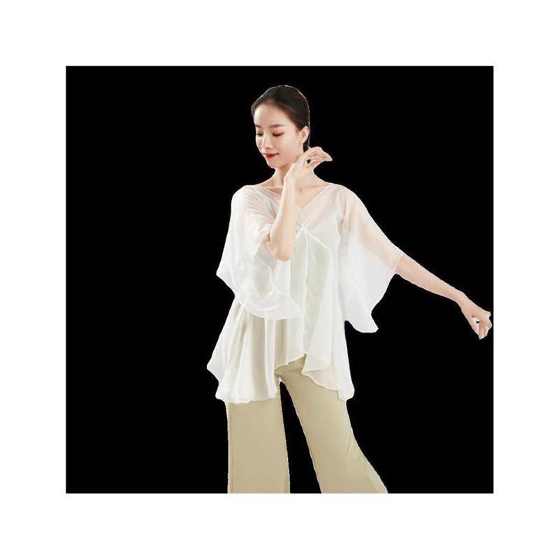 Classical Dance Fairy Qi Yaosa Light and Permanent Flying Sleeve Sleeping Performance Modern Dance Body Rhyme Practice Services