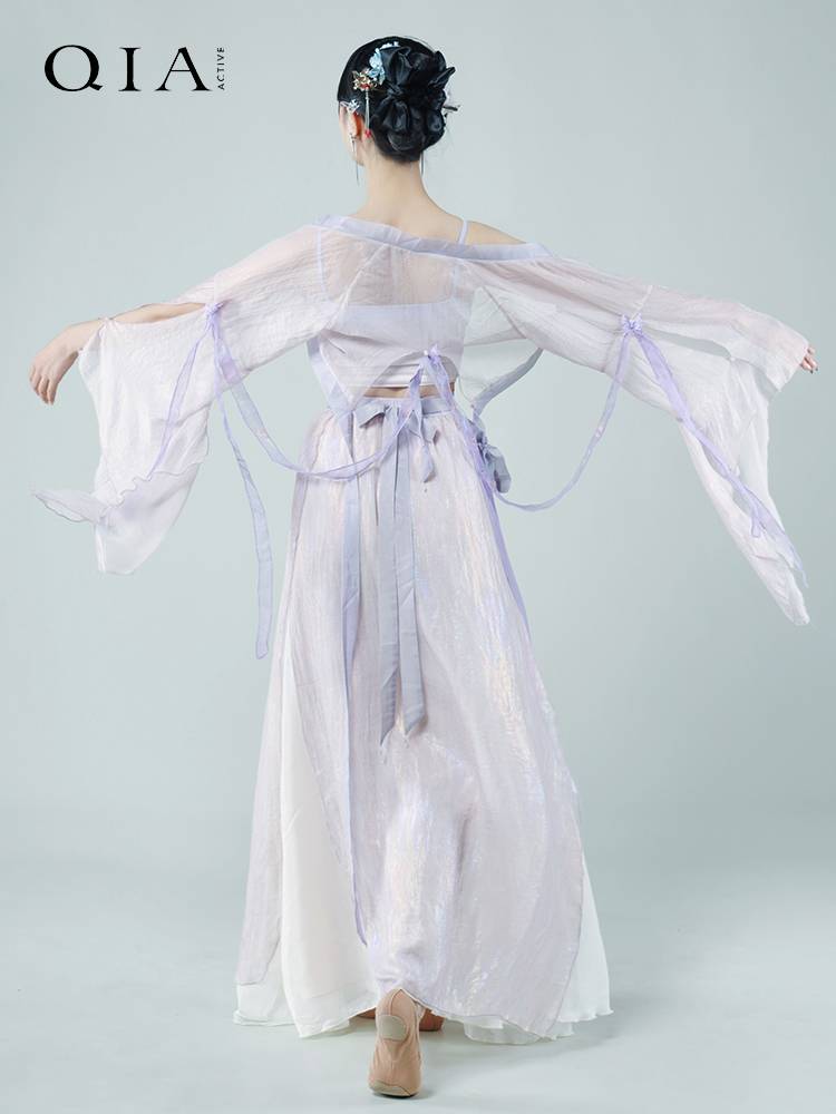 Qia Classical Dance Sinais Clothing Rhymes Female Female Female Chinese Dance Practice Gong Hanfu Ancient Wind Dance Performance Series