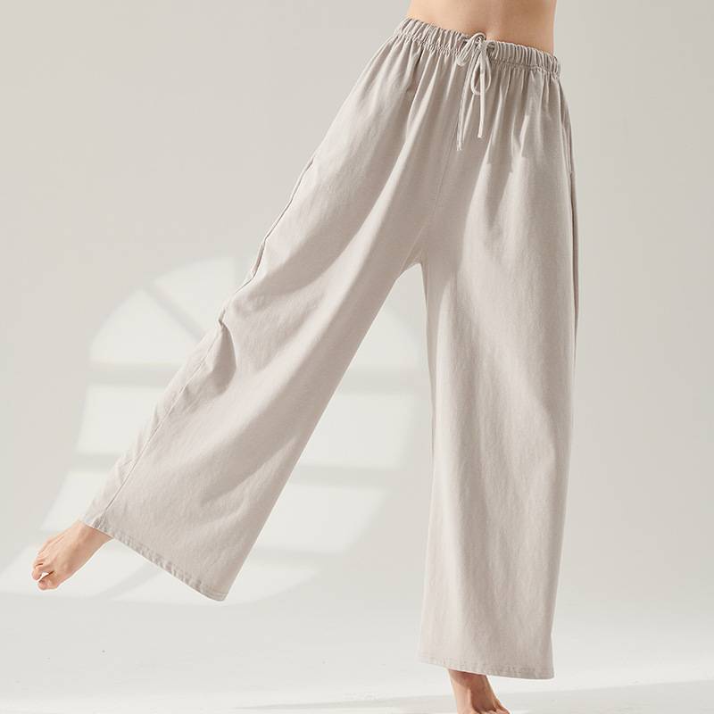 Dance wide -legged pants Chinese classical dance adult female straight spoiler loose cloud pants test yoga -shaped body practice uniform