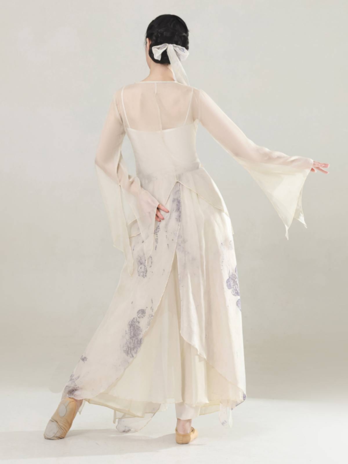 Classical dance clothing female elegant body rhyme yunyi practice umbrella dance Chinese dance nation dance performance service fairy style