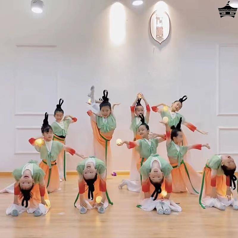 New Changan Magic Night Dance Service Children's Classical Dance Chinese Style Performance Series Flowing Chinese Wind Girl Prop