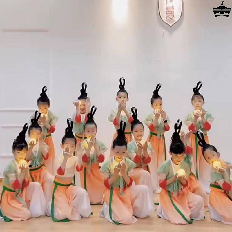 New Changan Magic Night Dance Service Children's Classical Dance Chinese Style Performance Series Flowing Chinese Wind Girl Prop
