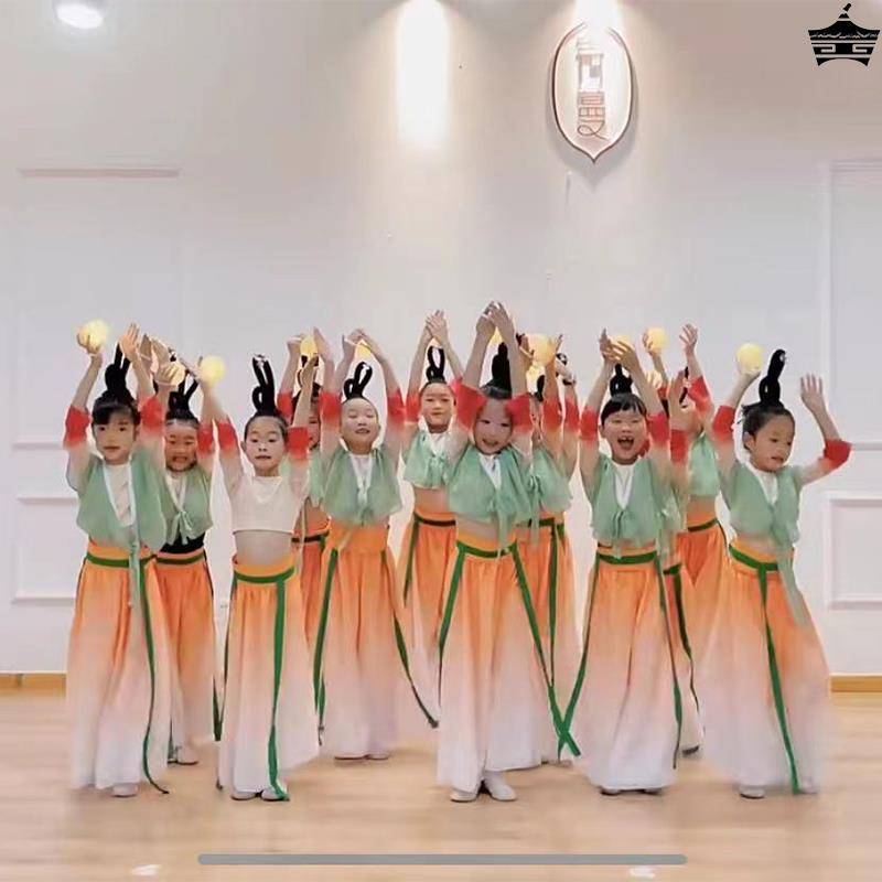 New Changan Magic Night Dance Service Children's Classical Dance Chinese Style Performance Series Flowing Chinese Wind Girl Prop