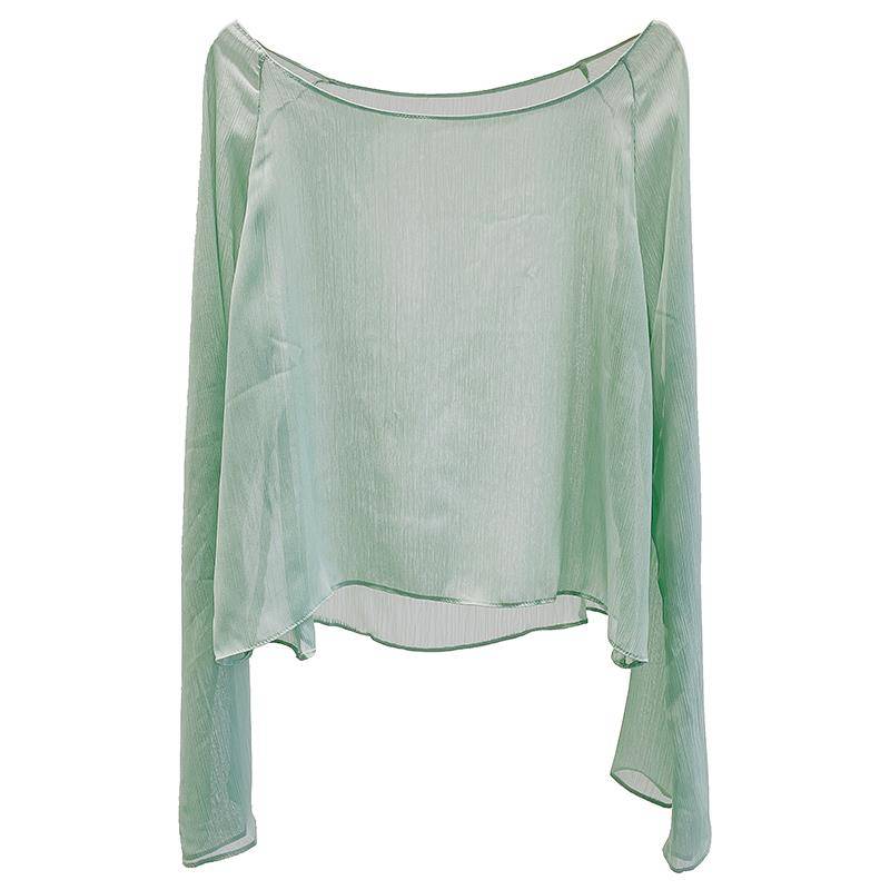 Classical dance elegant practice service green ancient wind yarn dance jersey Chinese dance body rhyme training uniform performance service