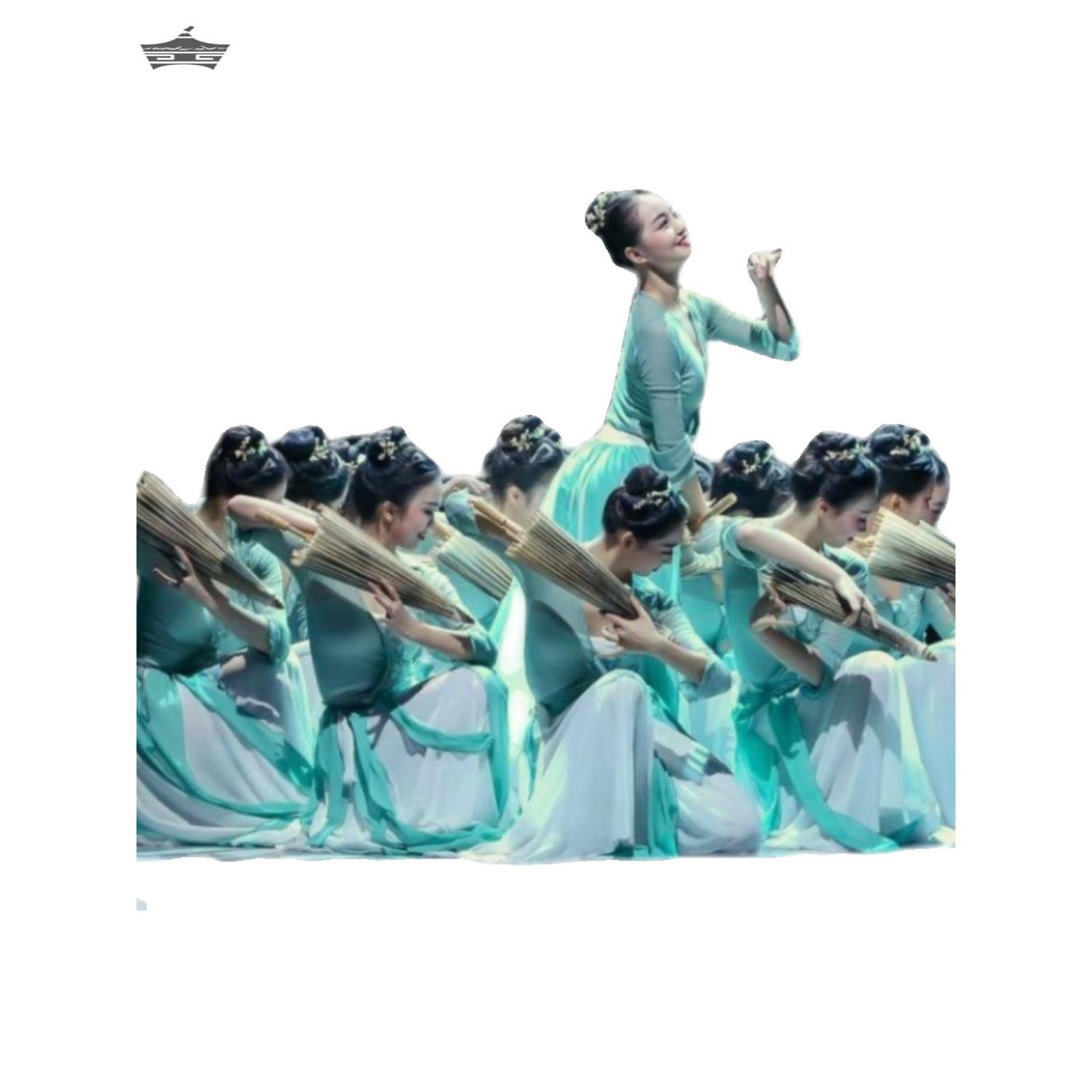 Classical Dance Performance Services Female Performing Chinese Windsters Examination Rain Spring Spring Map of Han and Tang Dance Dance Skirts Clothing Clothing