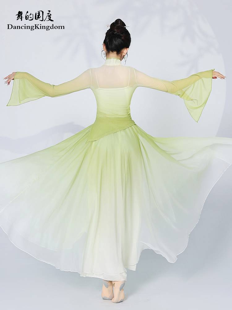 Dance National Classical Coats Dressed Cheongsam Dance Dance Dance Dance Female Permanent Practice National Style Performance Service New