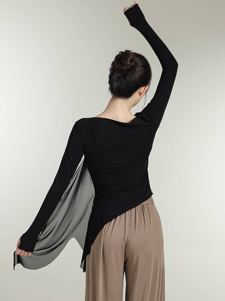 Pure Ruoji Classical Dance Dance Server Dress, Autumn and Winter Long Sleeve Floating Sales Modern Dance Female Adult Practice
