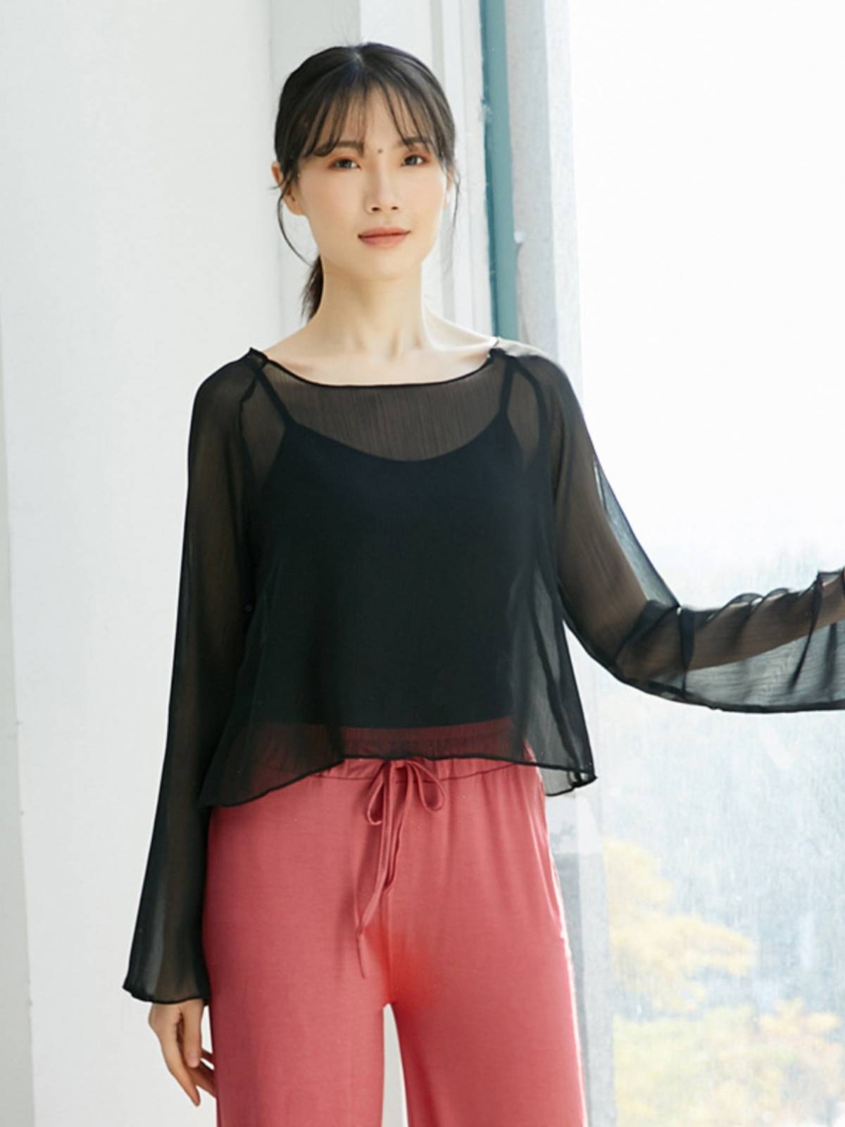 Summer new dance exercises, female adult classical dance national dance, clothes, surgery, fairy, elegant body rhyme yarn clothes