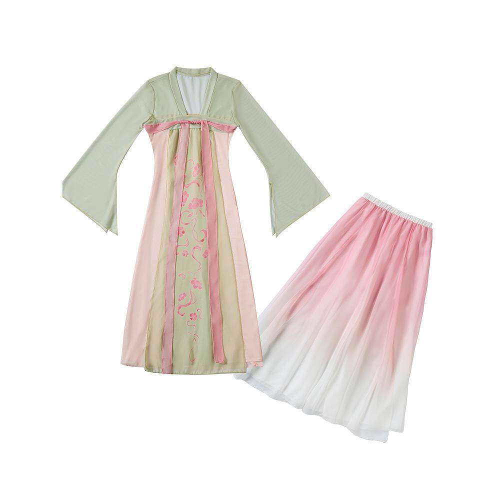 Children's Classical Dance Performance Services Chinese Dance Services Ethnic Periphery Gauze Girls Shen Yun Dance Dance Fan Dance