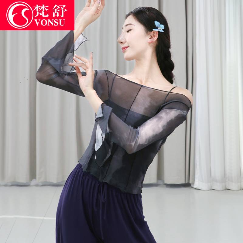 Fanshu 24 years new modern dance exercise classical dance classical dance Chinese dance top dance dance clothes elegant adult girl