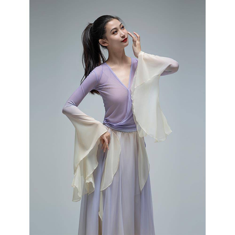 Classical Dance Dance Funmore Fairy Fairy Yunda Yueye Directors Practice Umbrella Dance Gine Dance Chinese Dance Fress Ginseng Girl