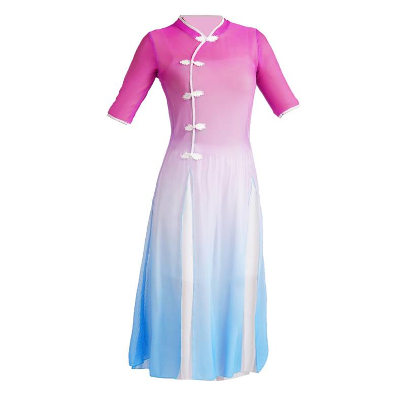 New square dance clothing slim Chinese style practice dancing dancing dancing classical dance national style dance performance service