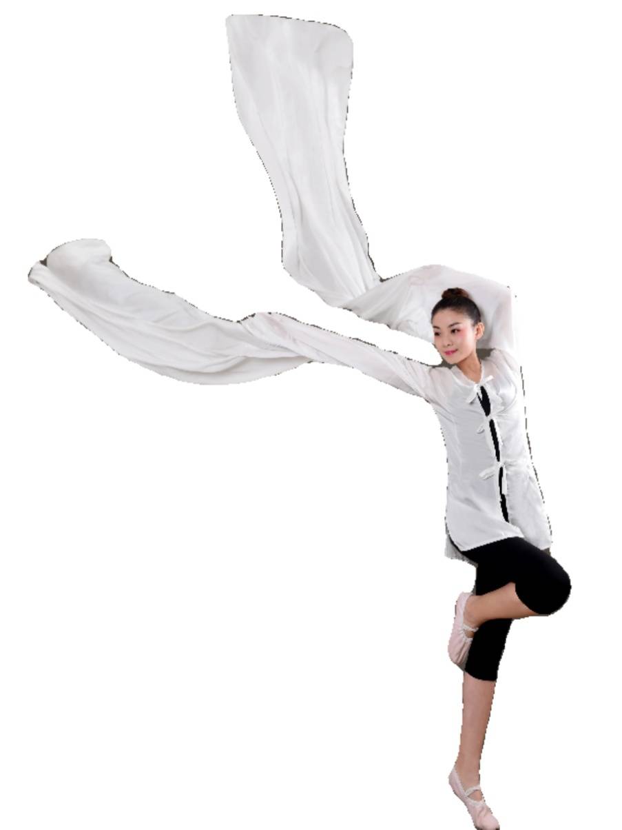 Simulation Silk Professional Clothes Water Sleeve Classical Dance Opera Water Sleeve Performance Serving Women's National Dance Tibetan Dance