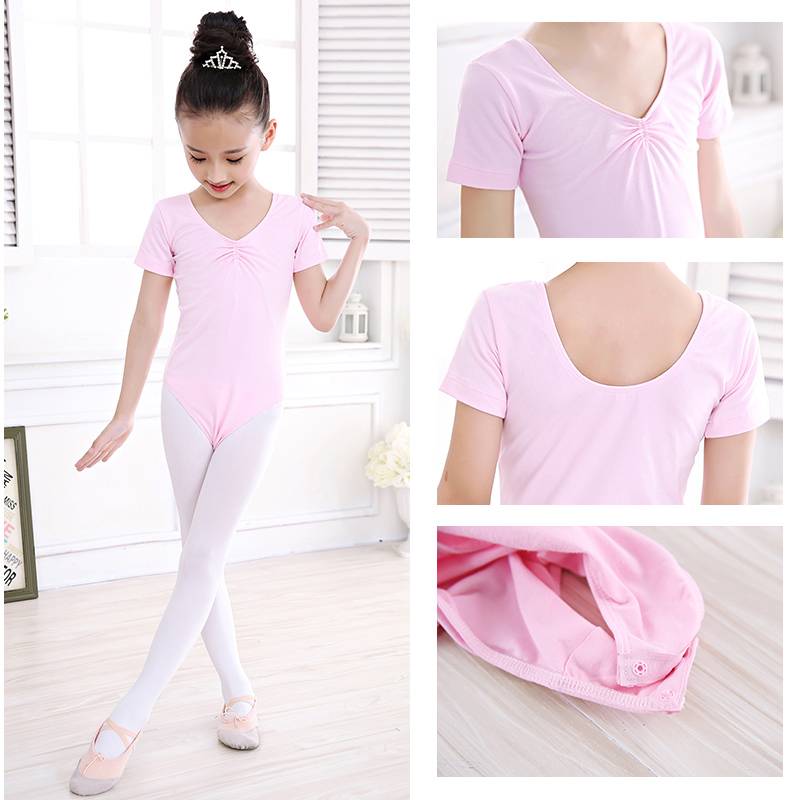 Dance service children's daughter -in -law practice service autumn and winter national Chinese dance long -sleeved suspender conjoined ballet girl performance service