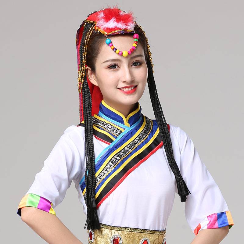 "Tibetan Monk" "Tibetan" "Tibetan" by Tibetan women's braids