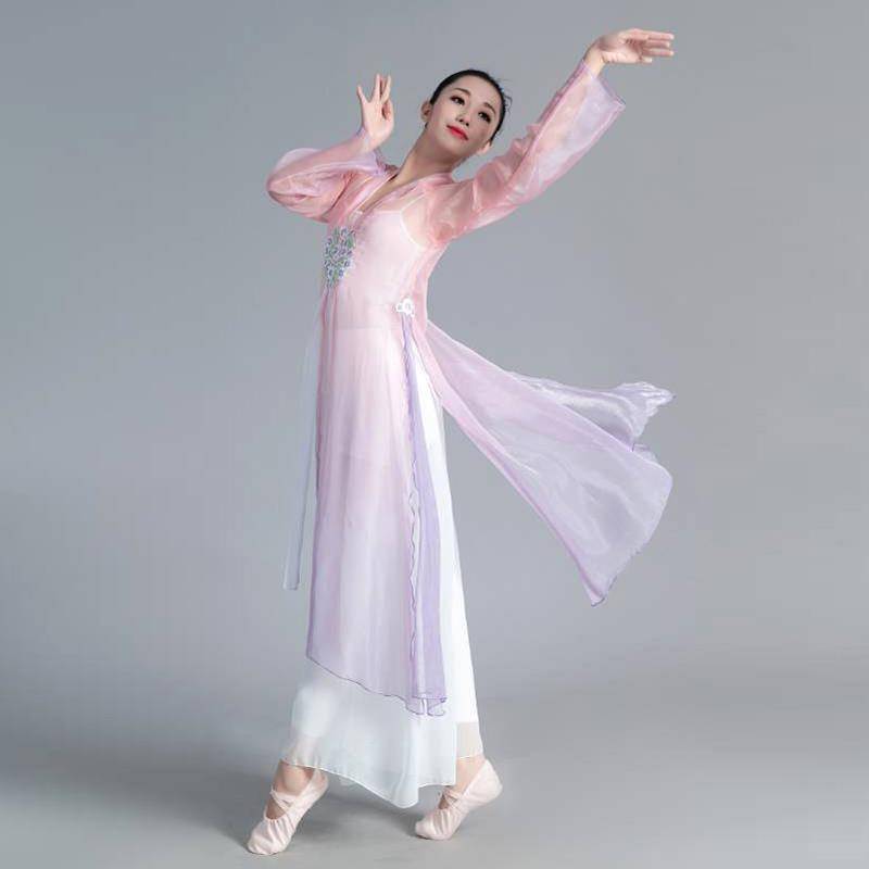 Classical dance service female elegant body rhyme gauze Chinese dream old dream of the same model modern dance performance service national practice service