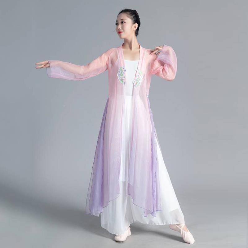 Classical dance service female elegant body rhyme gauze Chinese dream old dream of the same model modern dance performance service national practice service