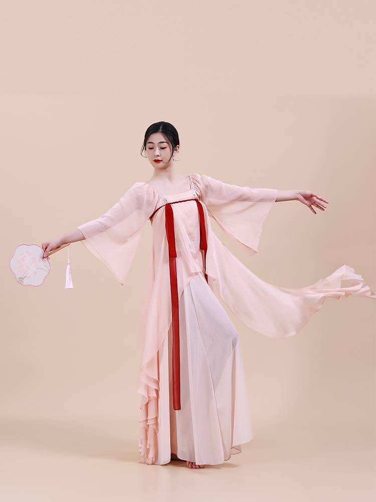 Fuxi classical dance, elegant and ancient style, improve the Hanfu fairy training, perform performances, Chinese dance yarn clothes
