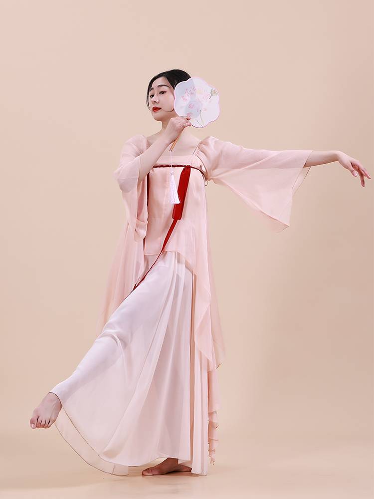 Fuxi classical dance, elegant and ancient style, improve the Hanfu fairy training, perform performances, Chinese dance yarn clothes