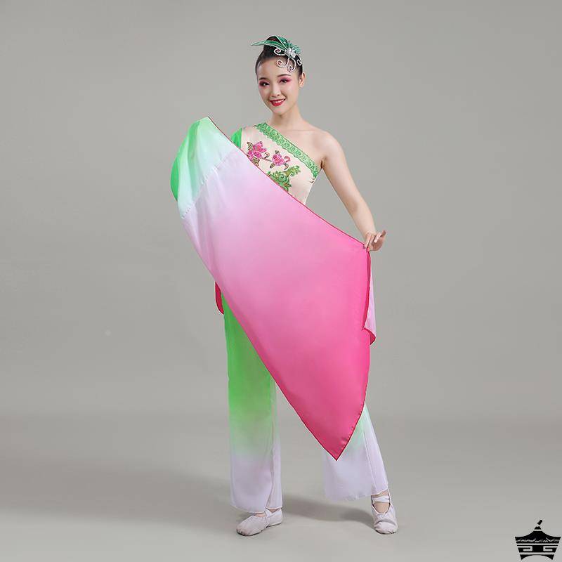 Classical dance water sleeve female umbrella dance national dance performances and Yinchunyu performance clothes elegant shocking dance clothing