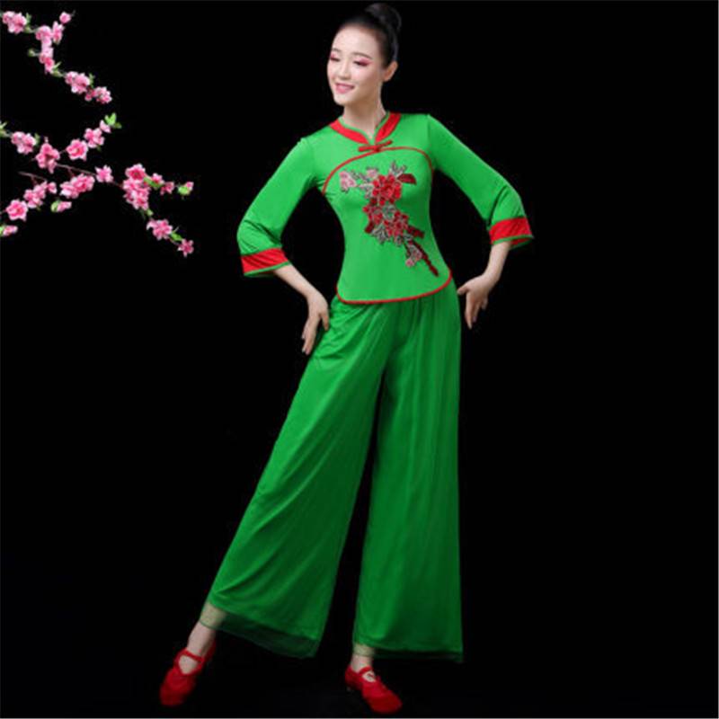 Yang Liping Plaza Dance Yangge Dance performed in 2024 new set fan dance national dance service