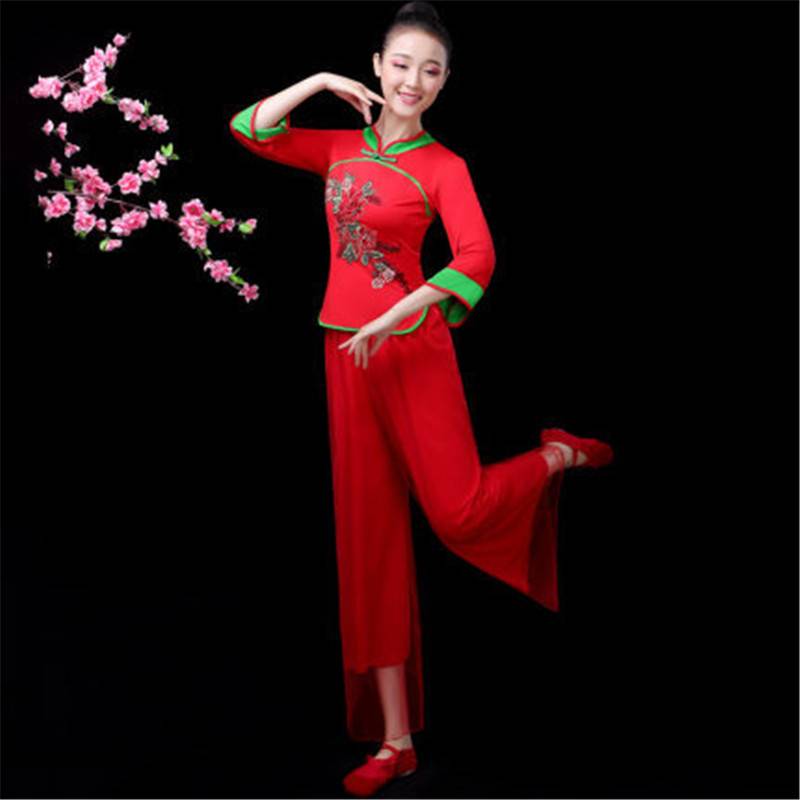 Yang Liping Plaza Dance Yangge Dance performed in 2024 new set fan dance national dance service