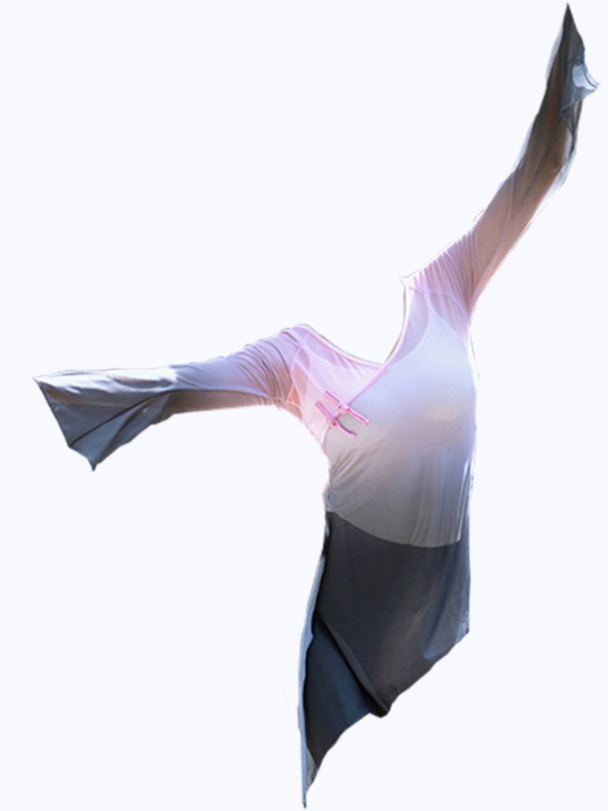Classical dance practice service female adult Chinese dance body rhyme yae net gauze elegant national dance wide -leg pants suit