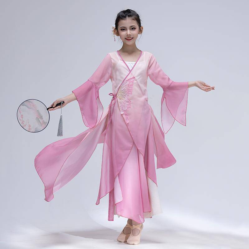 Children's Classical Dance Performance Services Dressing Dressing Series Charm, Ferry Ferry Long Model Chinese Dance National Dance Ancient Performance Service