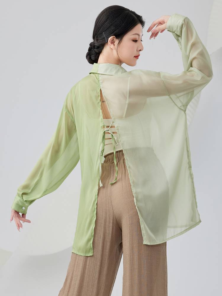 Shangmai Spring Classical Dance Dance Dance Dance Dress Clothes The Gauze Dress Practice Service Chinese Dance National Performance Service Women