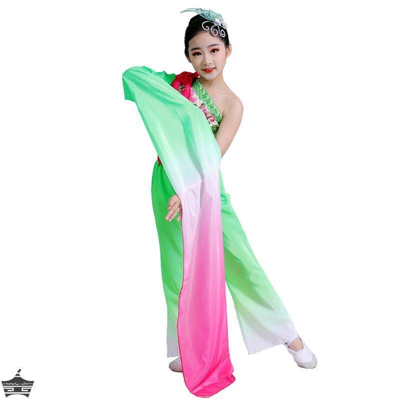 And Yinchun Yu Dance Performs Water Sleeve Dance Clothing Female Shoulder Long Sleeve Classic Chinese Style National Stunning Dance