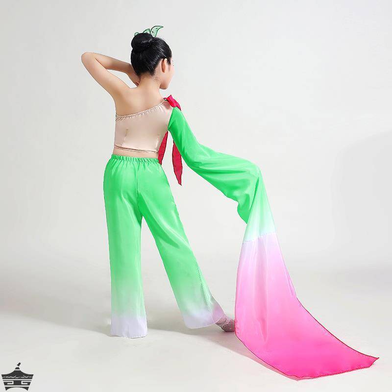 And Yinchun Yu Dance Performs Water Sleeve Dance Clothing Female Shoulder Long Sleeve Classic Chinese Style National Stunning Dance