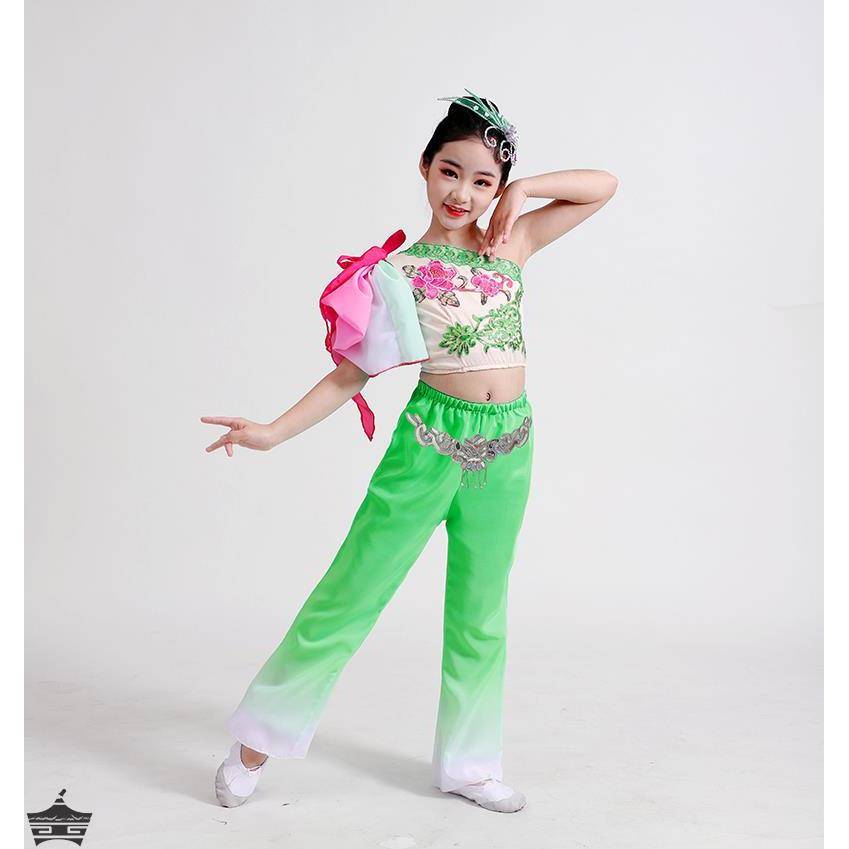 And Yinchun Yu Dance Performs Water Sleeve Dance Clothing Female Shoulder Long Sleeve Classic Chinese Style National Stunning Dance