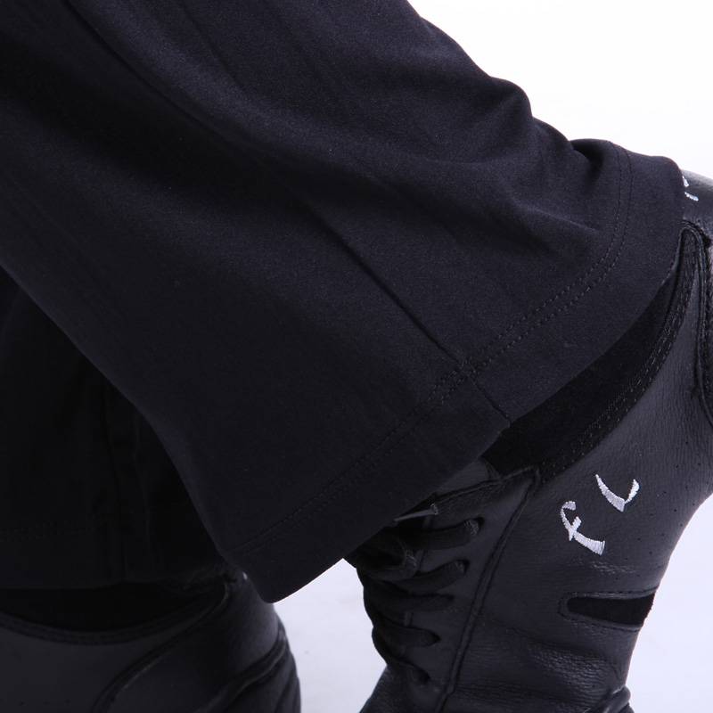 Red dance shoes high -waist national dance pants practice long pants female nylon pants shape straight tube adult children dance pants