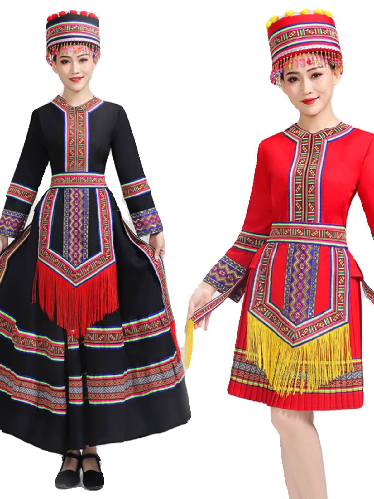 New Miao Performance Services Services and Women's Ethnic Minorities March San, Guangxi Zhuang, Guizhou Yao Performance Dance Clothing